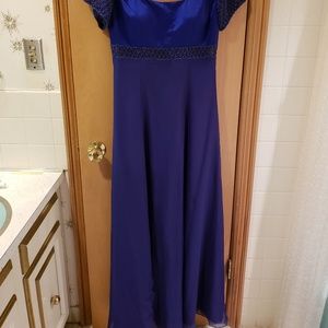 Purple dress